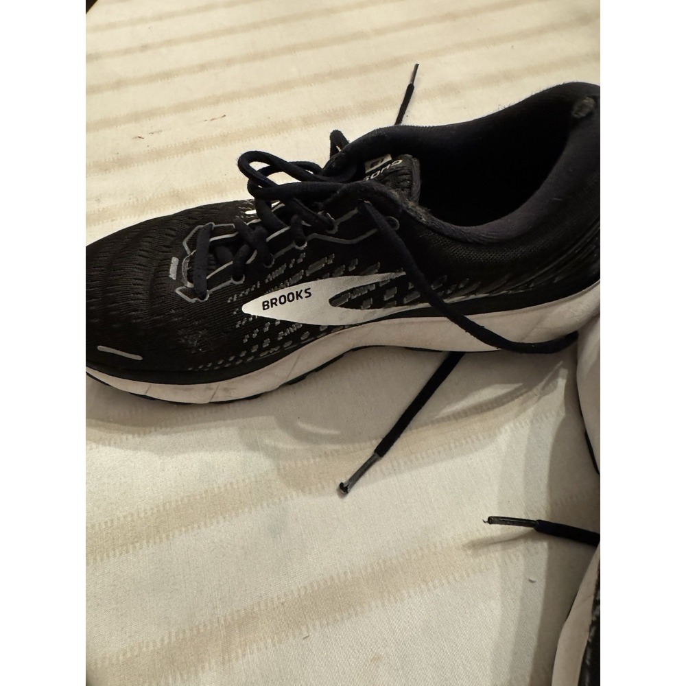 Brooks Ghost 13 Shoes Women Size 9.5 Running Shoes Black Sneakers - Picture 4 of 7